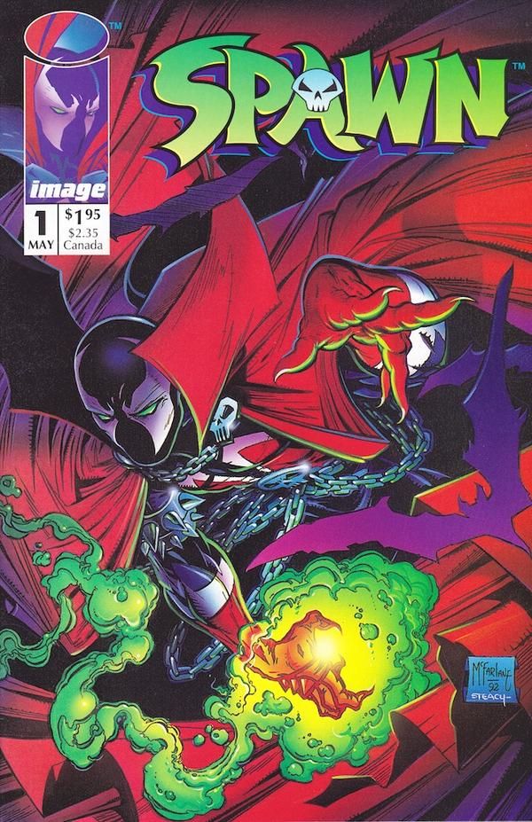 Spawn #1 cover