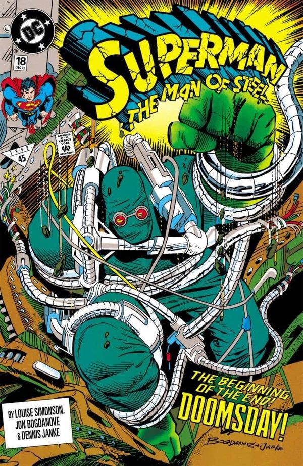 Superman: The Man of Steel #18 cover