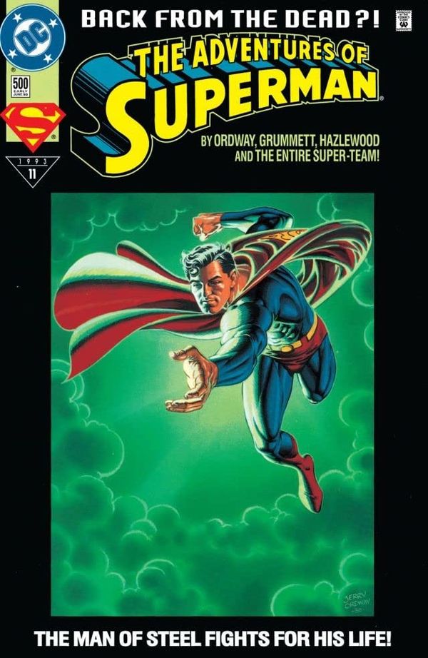 The Adventures of Superman #500 cover