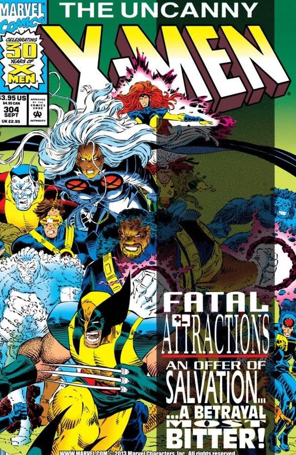 Uncanny X-Men #304 cover